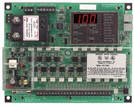 Controlador Inteligente para Controle de Filtros de Manga e Controle de Transporte Pneumático - Série DCT1000